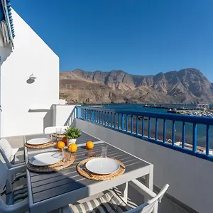 Agaete White&blue House Apartment